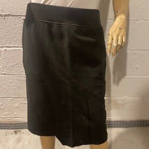Black Asymmetrical Athlesuire Style Skirt